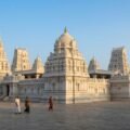 Best time to visit Shirdi Sai Baba temple seen on a clear pleasant winter morning